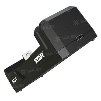 Зарядное устройство XTAR SC1 для аккумуляторных элементов с USB кабелем 6