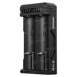 Зарядное устройство XTAR SC2 для аккумуляторных элементов с USB кабелем