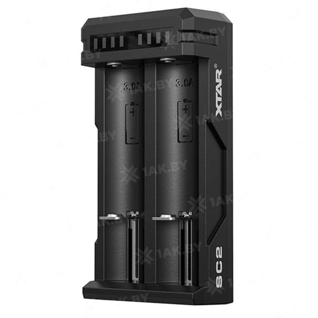 Зарядное устройство XTAR SC2 для аккумуляторных элементов с USB кабелем 7