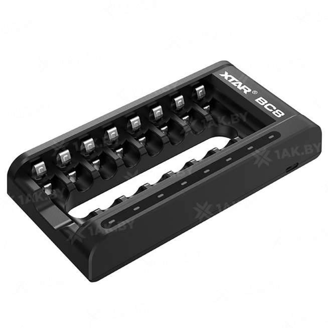 Зарядное устройство XTAR BC8 для аккумуляторных элементов с Type-C кабелем 1