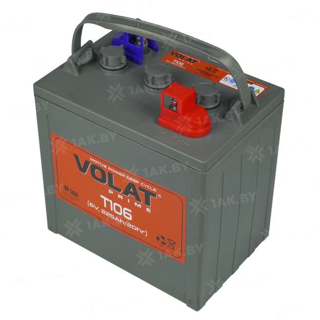 Аккумулятор VOLAT (225 Ah,6 V)  мм 4