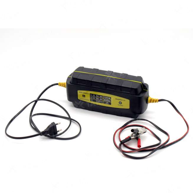 Зарядное устройство Вымпел - 21 (герм.корпус, 6А, 12В, автомат, светодиод) 6