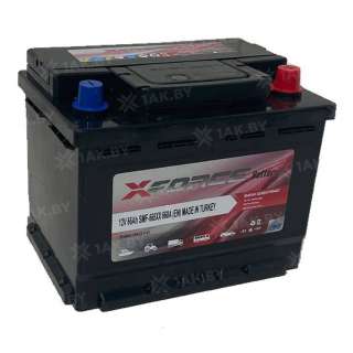Аккумулятор XFORCE (66 Ah) 660 A, 12 V Обратная, R+ SMF-565XX