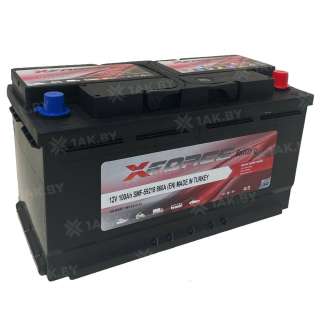 Аккумулятор XFORCE (100 Ah) 860 A, 12 V Обратная, R+ SMF-59218 Аккумулятор XFORCE (100 Ah) 860 A, 12 V Обратная, R+ SMF-59218