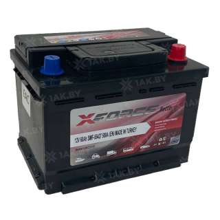 Аккумулятор XFORCE (60 Ah) 580 А, 12 V Обратная, R+ SMF-55427
