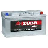 Аккумулятор ZUBR AGM (95 Ah) 850 A, 12 V Обратная, R+ L5 AGM.L5.95.090.A
