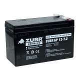 Аккумулятор ZUBR (7.2 Ah,12 V) AGM 151х65х94/100 2.4 кг