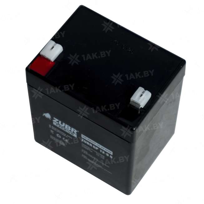Аккумулятор ZUBR для ИБП, детского электромобиля, эхолота (5.5 Ah,12 V) AGM 90х70х101/107 1.75 кг 6