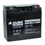 Аккумулятор ZUBR (18 Ah,12 V) AGM 181x77x167 5.85 кг
