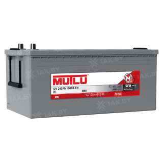 Аккумулятор MUTLU (240 Ah) 1500 A, 12 V Прямая, L+ D6 D6.240.150.B Аккумулятор MUTLU (240 Ah) 1500 A, 12 V Прямая, L+ D6 D6.240.150.B