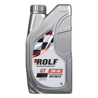 Масло моторное Rolf GT 5w-40 1л., Россия Масло моторное Rolf GT 5w-40 1л., Россия