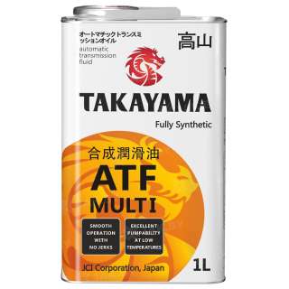 Жидкость для автоматических трансмиссий TAKAYAMA ATF Multi, 1 л., Россия Жидкость для автоматических трансмиссий TAKAYAMA ATF Multi, 1 л., Россия