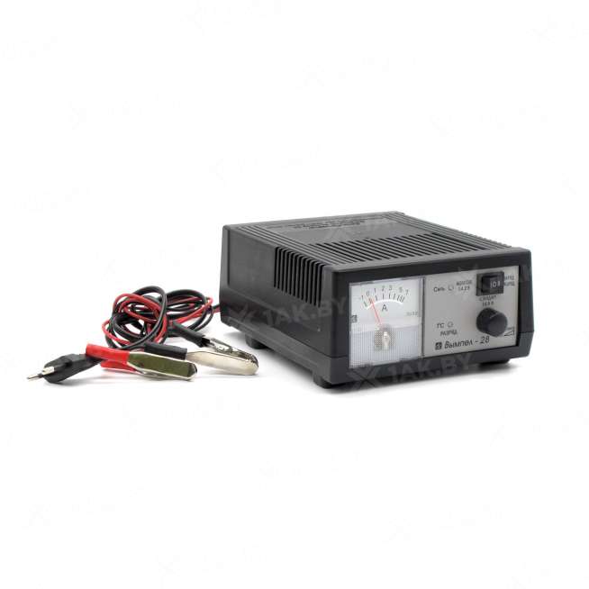 Зарядное устройство Вымпел - 28 (десульфат., автомат, 0-7А, 12В, стрел. амперметр) - РФ 2