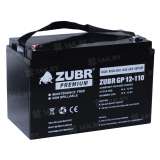 Аккумулятор ZUBR для ИБП, детского электромобиля, эхолота (110 Ah,12 V) AGM 330x171x216/219 31 кг