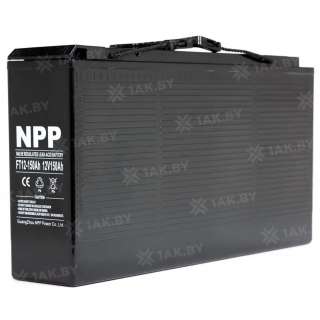 Аккумулятор NPP для ИБП, детского электромобиля, эхолота (150 Ah,12 V) AGM 551x110x287 48 кг Аккумулятор NPP для ИБП, детского электромобиля, эхолота (150 Ah,12 V) AGM 551x110x287 48 кг