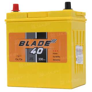 Аккумулятор BLADE (40 Ah) 330 A, 12 V Обратная, R+ JIS40MF R+