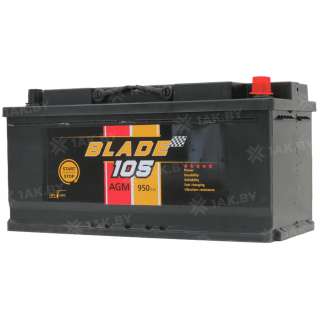 Аккумулятор BLADE (105 Ah) 950 A, 12 V Обратная, R+ 6QTF-105 Аккумулятор BLADE (105 Ah) 950 A, 12 V Обратная, R+ 6QTF-105