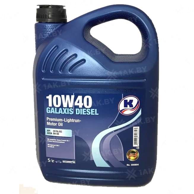 Масло моторное Kuttenkeuler Galaxis Diesel SAE 10W40, 5л, Германия 0