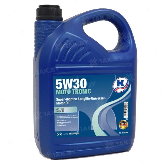 Масло моторное Kuttenkeuler MotoTronic 5W30, 5л, Германия 0