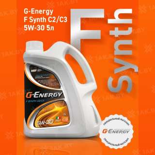 Масло моторное G-Energy F Synth C2/C3 5W-30 5л, Россия
