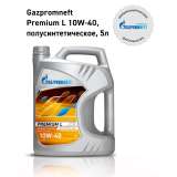 Масло моторное Gazpromneft Premium L 10W-40, 5л, Россия