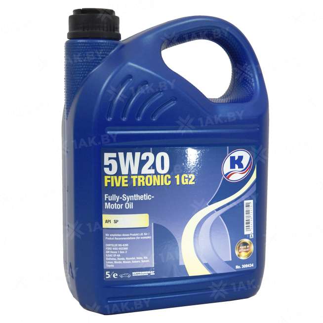 Масло моторное Kuttenkeuler Five Tronic 1G2 SAE 5W20, 5л, Германия 0