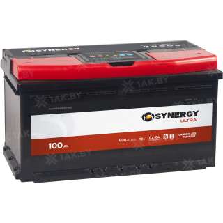 Аккумулятор SYNERGY (100 Ah) 800 A, 12 V Обратная, R+ L5 SYN1000SE
