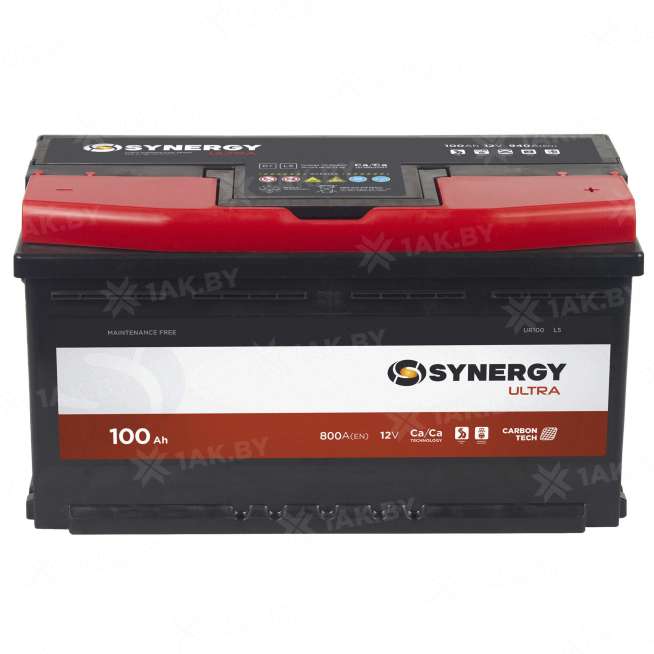 Аккумулятор SYNERGY (100 Ah) 800 A, 12 V Обратная, R+ L5 SYN1000SE 1