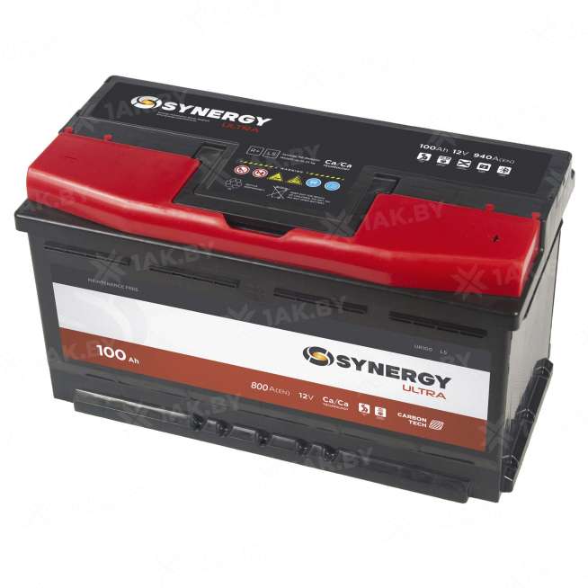 Аккумулятор SYNERGY (100 Ah) 800 A, 12 V Обратная, R+ L5 SYN1000SE 2