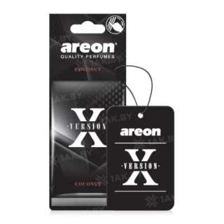 Ароматизатор AREON  X VERSION Coconut картонка