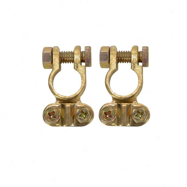 Клеммы аккумуляторные VOLAT VT-TC269, латунь, под прижимную планку 1