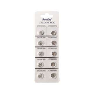 Алкалиновые батареи KenStar G9/LR936/LR45/394A/194, 1.55V, BL-10 (блистер 10 шт.) Алкалиновые батареи KenStar G9/LR936/LR45/394A/194, 1.55V, BL-10 (блистер 10 шт.)