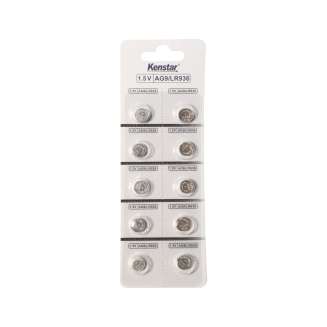 Алкалиновые батареи KenStar G9/LR936/LR45/394A/194, 1.55V, BL-10 (блистер 10 шт.) 0