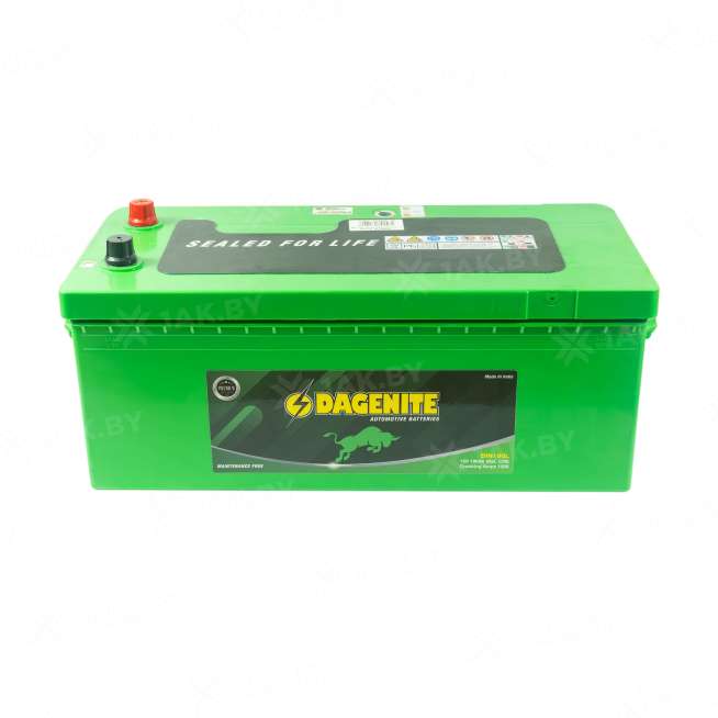 Аккумулятор DAGENITE (190 Ah) 1200 A, 12 V Прямая, L+ TYPE B DIN190L 1
