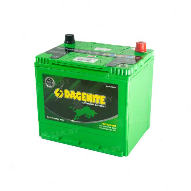 Аккумулятор DAGENITE (65 Ah) 650 A, 12 V Прямая, L+ D23 75D23L-BH 0