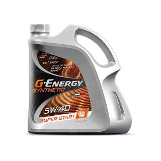 Масло моторное G-Energy Synthetic Super Start 5W-40 5л, Россия