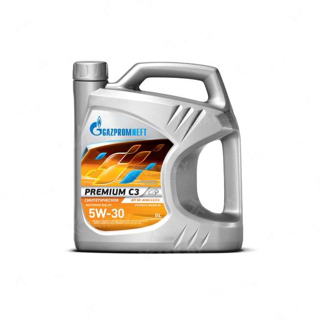 Масло моторное Gazpromneft Premium C3 5W-30, 5л, Россия 0