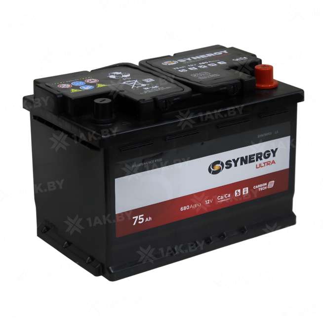 Аккумулятор SYNERGY (75 Ah) 680 A, 12 V Обратная, R+ L3 SYN750SE 0