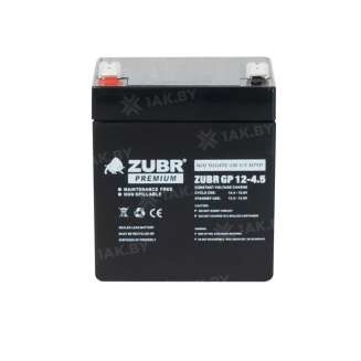 Аккумулятор для ИБП ZUBR (4.5 Ah) , 12 V  GP12-4.5(ZUBR) 4