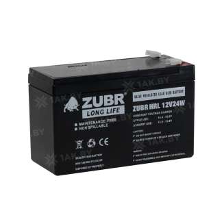 Аккумулятор ZUBR для ИБП, детского электромобиля, эхолота (7.2 Ah,12 V) AGM 151x65x94/100 2.2 кг 4