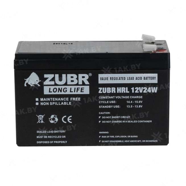 Аккумулятор ZUBR для ИБП, детского электромобиля, эхолота (7.2 Ah,12 V) AGM 151x65x94/100 2.2 кг 5