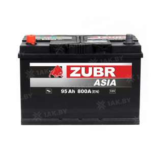 Аккумулятор ZUBR (95 Ah) 800 A, 12 V Прямая, L+ D31 1014240