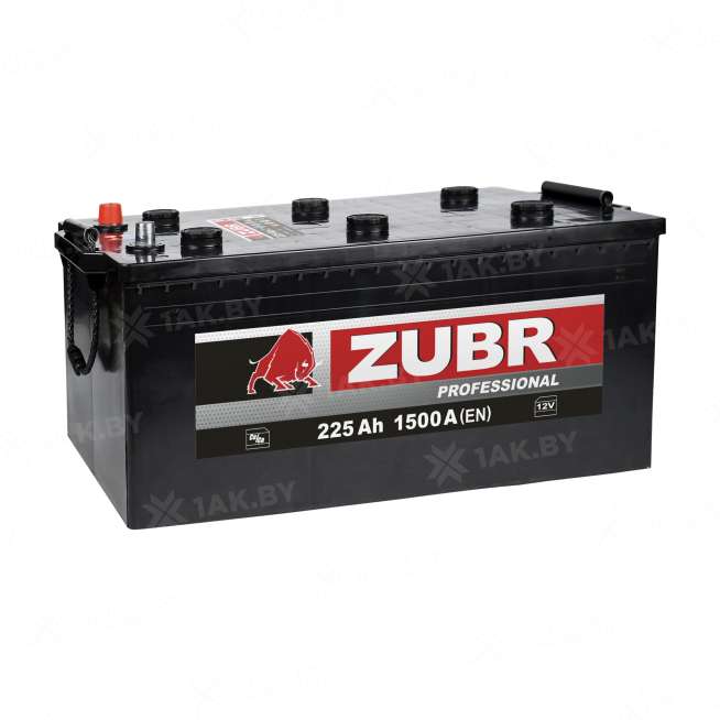Аккумулятор ZUBR (225 Ah) 1500 A, 12 V Прямая, L+ D6 ZUC2253S 0