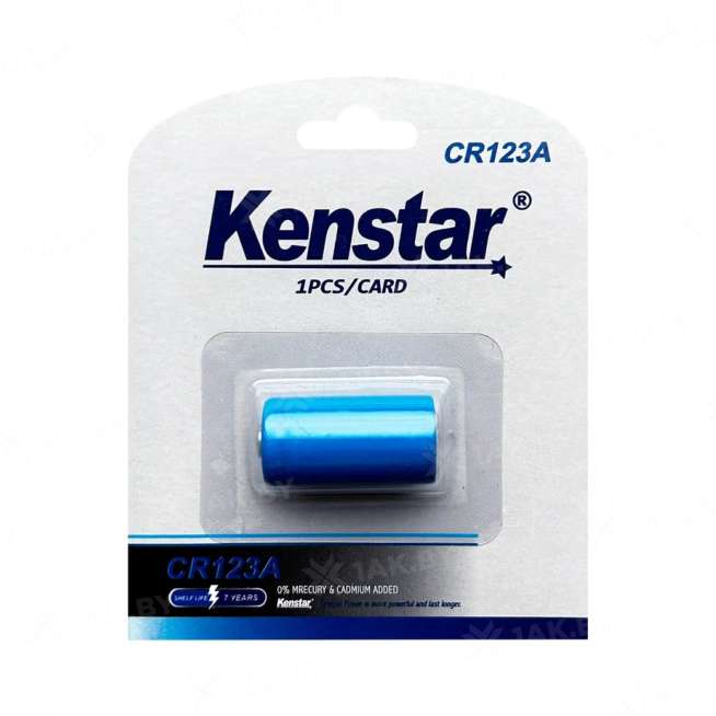 Элемент питания KenStar CR123A BL-1 (блистер 1 шт.) 0