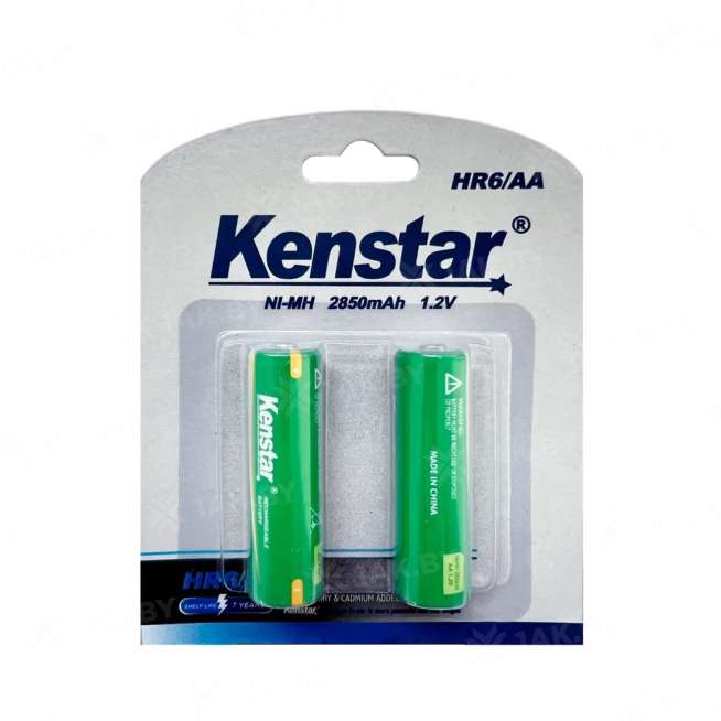 Аккумуляторы никель-металлгидридные KenStar HR6/AA Ni-Mh 2850 mAh BL-2 (блистер 2 шт.) 0