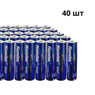 Алкалиновые батареи KenStar LR03/AAA BK-40 (40 шт. упаковка) Алкалиновые батареи KenStar LR03/AAA BK-40 (40 шт. упаковка)
