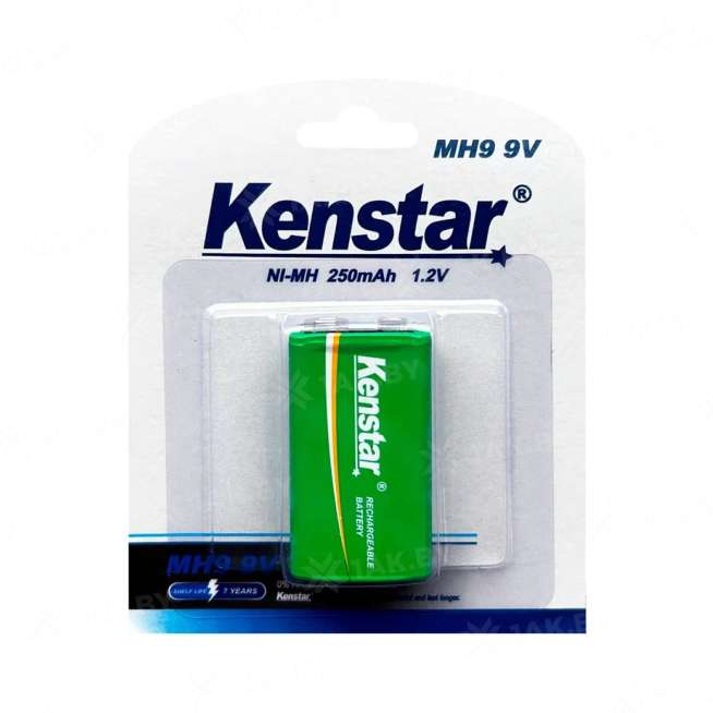 Аккумуляторы никель-металлгидридные KenStar MH9/Крона Ni-Mh 250 mAh BL-1 (блистер 1 шт.) 0
