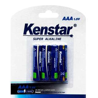 Алкалиновые батареи KenStar LR03/AAA (блистер 4 шт.) Алкалиновые батареи KenStar LR03/AAA (блистер 4 шт.)