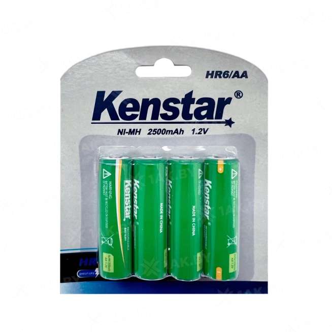 Аккумуляторы никель-металлгидридные KenStar HR6/AA Ni-Mh 2500 mAh BL-4 (блистер 4 шт.) 0