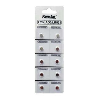Алкалиновые батареи KenStar G0/LR521/LR63/LR50/379A/179, 1.55V BL-10 (блистер 10 шт.) Алкалиновые батареи KenStar G0/LR521/LR63/LR50/379A/179, 1.55V BL-10 (блистер 10 шт.)